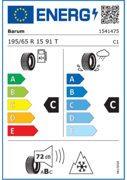 195/65R15 91T Barum Polaris6 Kış Lastiği 2024 Üretimi Grupgaraj Güvencesiyle! fırsatları