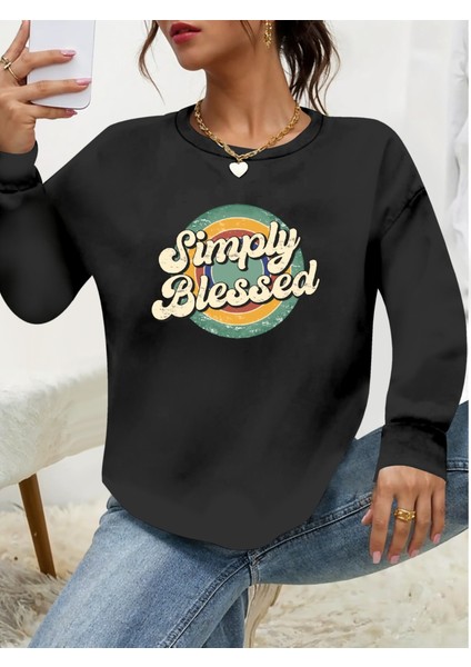 Kadın Uzun Kollu Bisiklet Yaka Viskon Iki Iplik Bluz indirimleri