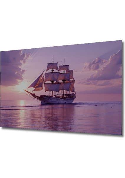 Gün Batımı Fırtınası Dekoratif Ahşap Ev/işyeri/ofis Kare Tablo fiyatları