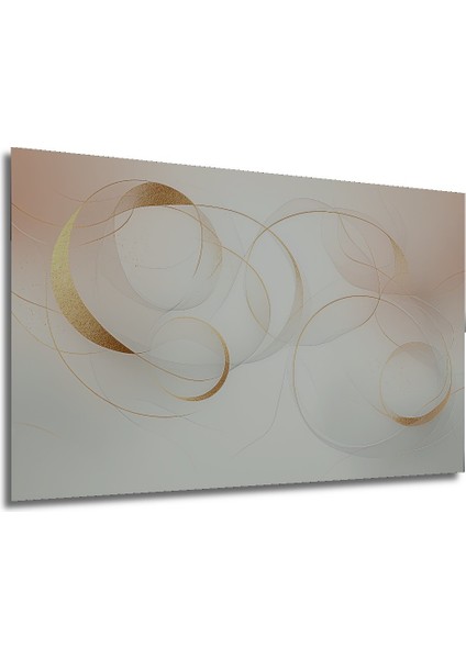 Altın Çemberler Soyut Modern Sanat Dekoratif Ahşap Ev/işyeri/ofis Kare Tablo modelleri