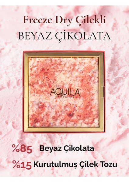 Freeze Dry Çilekli Beyaz Çikolata 250 gr modelleri