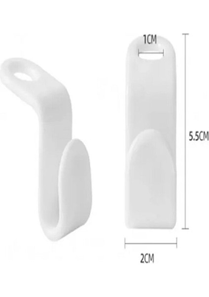 10 Adet Çok Amaçlı Askı Çoklayıcı Kanca Askı Çoğaltma Aparatı fırsatları