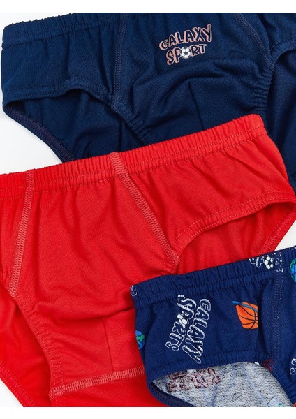 Baskılı Erkek Çocuk Külot 3'lü (W5) fiyatları