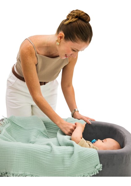 4 Katlı Yumuşak ve Hafif Müslin Bebek Battaniyesi fiyatları