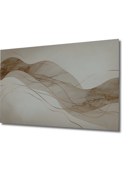 Altın Mermer Dalgaları Soyut Sanat Dekoratif Ahşap Ev/işyeri/ofis Kare Tablo fiyatları