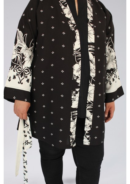 Viskon Kumaş Desenli Kadın Kimono indirimleri