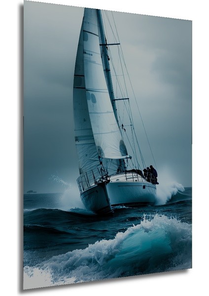 Yelkenli Modern Sanat Dekoratif Ahşap Ev/işyeri/ofis Kare Tablo modelleri