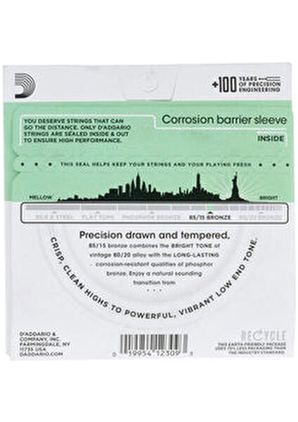 EZ920 Akustik Gitar Tel Seti, 85/15 Bronze, Medıum Lıght D'addario EZ920, 85/15 Bronze - Me fiyatları