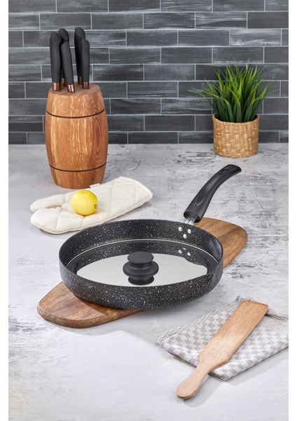 Çupra Döküm Granit Balık ve Börek Tavası Siyah 28 cm fiyatları