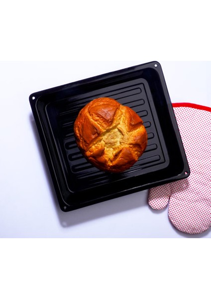 Fırın Tepsisi Kare Emaye 26 cm ARC-0009