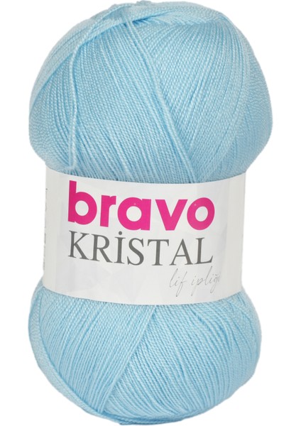 Kristal Lif Ipi 100 Gram 470 Metre (Renk Kodu: 720) Bebe Mavi fiyatları