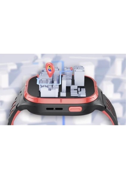 S1 Pro Akıllı Çocuk Saati+ Phılıps Kulak Üstü Kablolu Kulaklık Hediye-MAVİ