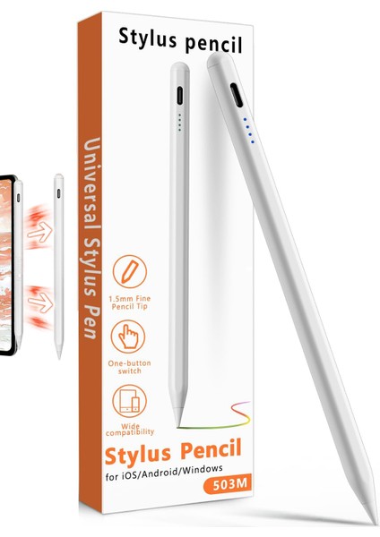 Tcl Tab 10L/NXTPAPER/10/10S/7L/7 Lite/tabmax ile Uyumlu Dokunmatik Tablet Kalemi 3.nesil Stylus Pencil