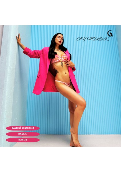 Kapsız Balenli Baskılı B-Cap Brode Takım indirimleri