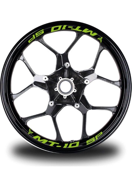 mt - 10 Sp Yazılı 8li Jant Içi Yazı Sticker Etiket
