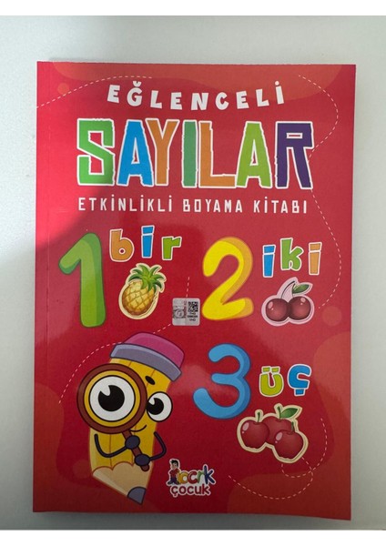 Ema Eğlenceli Sayılar (Etkinlikli Boyama Kitabı)