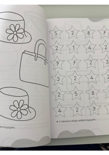 Ema Eğlenceli Sayılar (Etkinlikli Boyama Kitabı) modelleri