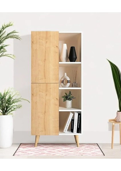 Logo Tex Çalışma Masası Takımı – Bilgisayar Masası, Kitaplık, Meşe-Beyaz fiyatları