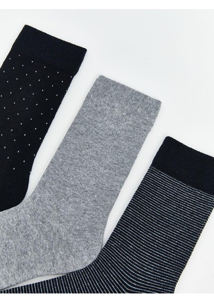 Desenli Erkek Soket Çorap 3'lü (W5) fiyatları