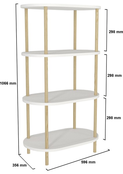 Embra Çok Amaçlı Dolap Beyaz