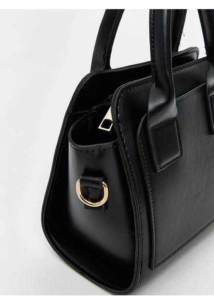 Deri Görünümlü Kadın Omuz Çantası (W5) modelleri