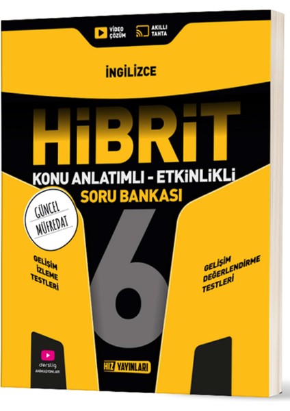 6.sınıf Hibrit Ingilizce Soru Bankası Yeni
