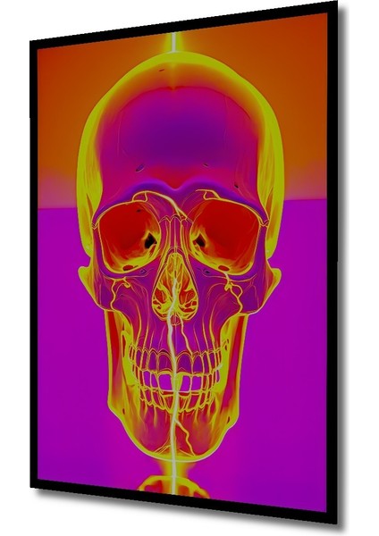 Çerçeve Görünümlü Neon Işık Ölüm Dansı Modern Sanat Dekoratif Ahşap Ev/işyeri/ofis Kare Tablo fiyatları