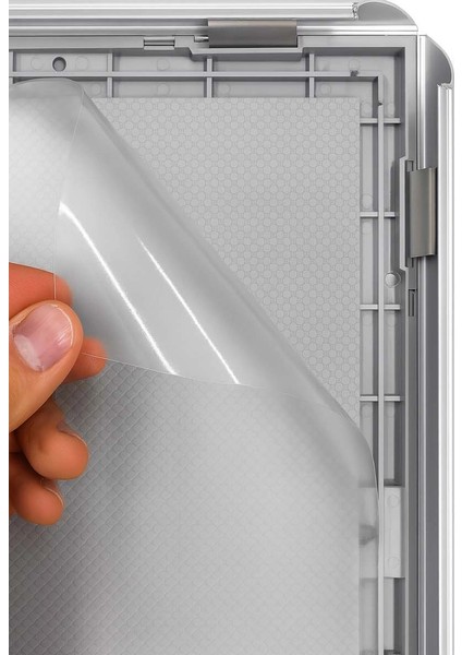 A4 (21x30) Alüminyum Açılır Kapanır Gönye Çerçeve 25mm - Eko modelleri