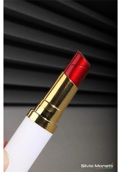 Beyaz Özel Tasarım Ruj Model Gazlı Çakmak 24CSM834PR02 modelleri