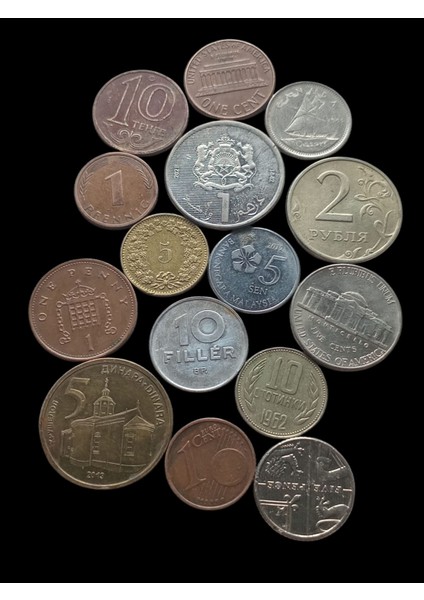 Koleksiyon- 2004 / Yabancı Madeni Koleksiyon Para Hobi Hediye Antika Darpane