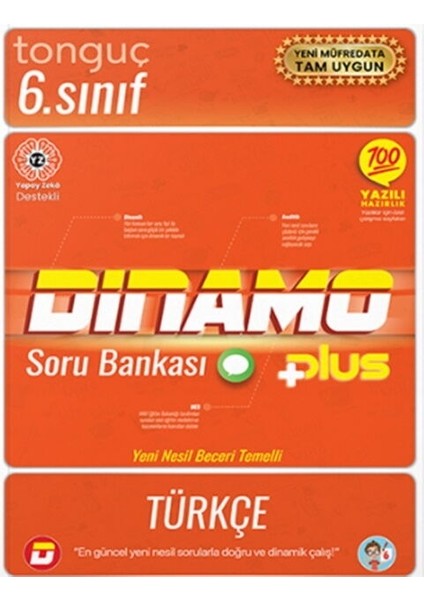 2026 Basım Tonguç Akademi 6. Sınıf Türkçe Dinamo Plus Soru Bankası