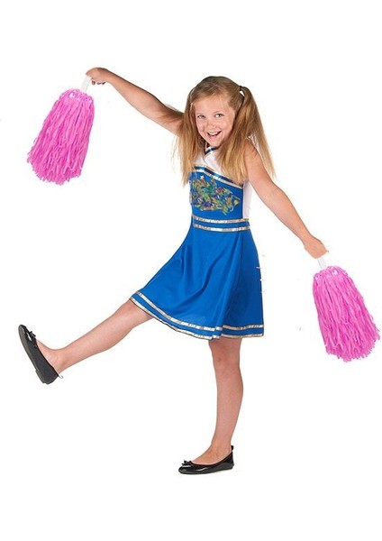 1 Çift( 2 Adet ) Mat Bebek Pembesi Renk 23 Nisan Gösteri Ponponu.