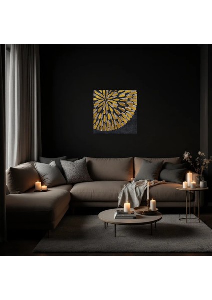 :temperli Cam Kare Tablo, Cam Tablo, Uv Baskı, CTT012