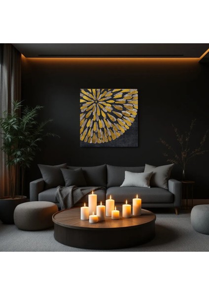 :temperli Cam Kare Tablo, Cam Tablo, Uv Baskı, CTT012