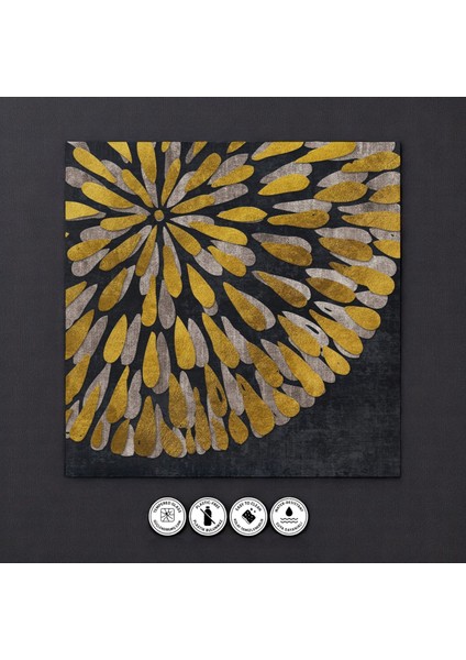 :temperli Cam Kare Tablo, Cam Tablo, Uv Baskı, CTT012