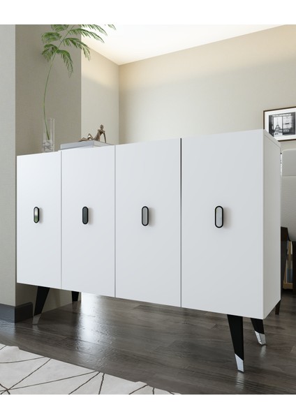 8168KM-32 Dh Konsol,kahve Köşesi,ayakkabılık,ofis Evrak Dolabı,mutfak Kiler Dolabı,tv Ünitesi-Bg