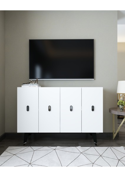 8168KM-32 Dh Konsol,kahve Köşesi,ayakkabılık,ofis Evrak Dolabı,mutfak Kiler Dolabı,tv Ünitesi-Bg fırsatları