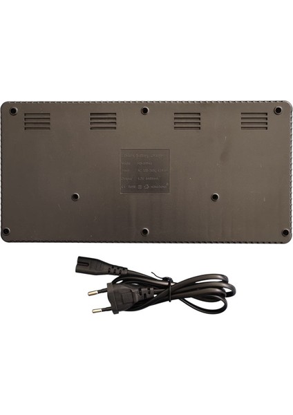 12LI Lityum Pil Şarj Cihazı 6400MAH 4.2V fırsatları