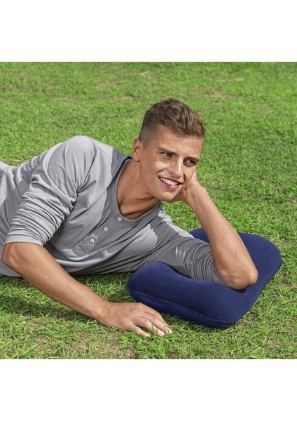 Şişme Yastık 2 Adet Yumuşak Kadifemsi Yüzeyle Seyahat İçin Konforlu Aksesuar fiyatları