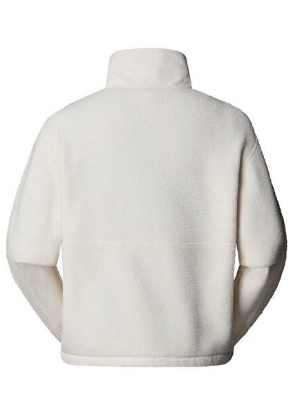 W Yumiori Off Peak Full Zip Jacket Erkek Outdoor Polar Ceket NF0A8EUZQLI1 Beyaz fiyatları