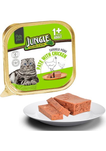 Kedi 100g Tavuklu Ezme/Pate Mama fiyatları