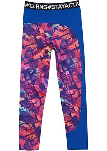 Stay Active Kız Çocuk Taytı Dinamik Desenli Tasarım indirimleri