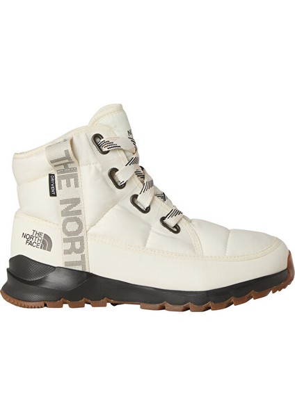 W Thermoball Lace Up Luxe Wp Kadın Kar Botu NF0A817WQ4C1 Beyaz