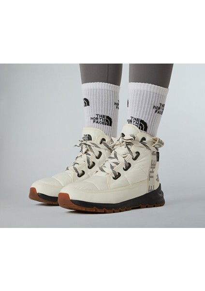 W Thermoball Lace Up Luxe Wp Kadın Kar Botu NF0A817WQ4C1 Beyaz fiyatları