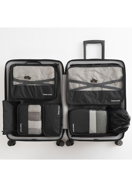 Ecolife Seyahat Saklama Çantası Büyük Kapasiteli 7 Parça Su Geçirmez Saklama Seti (Yurt Dışından) fiyatları