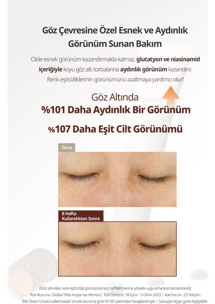 Siyah Havuç Özü ve Saf Retinol İçeren Göz Kremi GOODAL Black Carrot Vita-A Retinol Firming Eye Cream