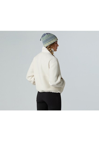 W Yumiori Off Peak Full Zip Jacket Erkek Outdoor Polar Ceket NF0A8EUZQLI1 Beyaz fırsatları