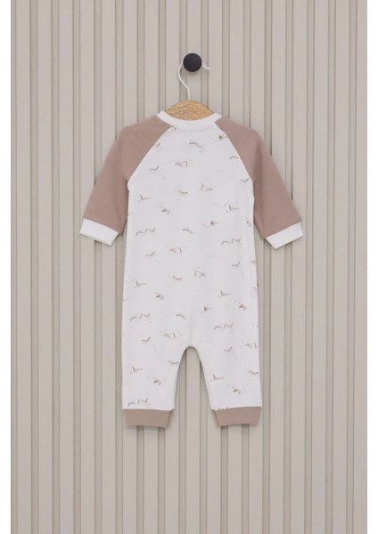 U.s.polo Erkek Bebek Uzun Kol Patiksiz Tulum USB2020 Krem modelleri