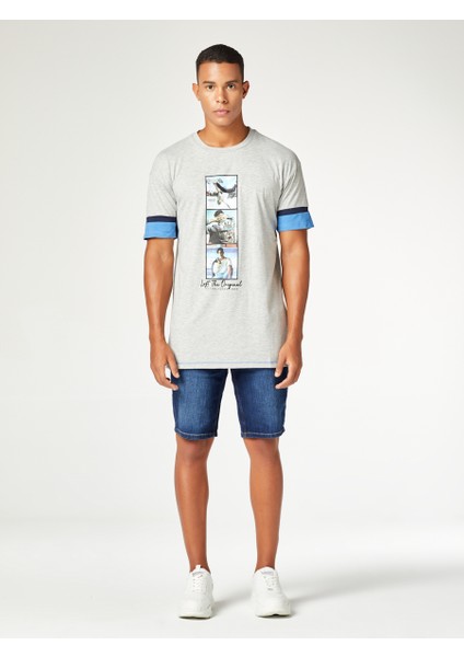 Oversize Fit Erkek Tshirt K.kol