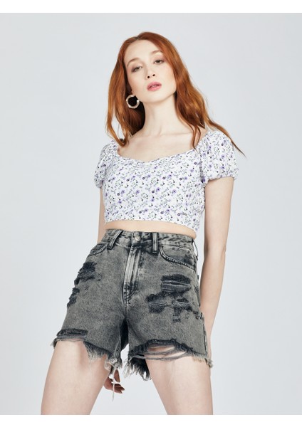 2027469 Kadın Shorts